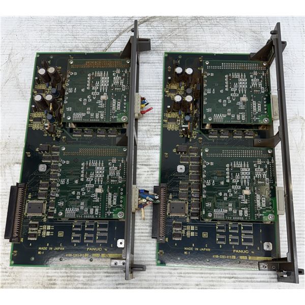(2) Fanuc #A16B-2203-0190/03A Circuit Boards