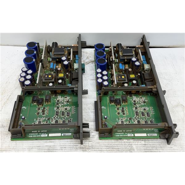 (2) Fanuc #A16B-2203-0370/13E Circuit Boards