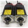 Image 1 : (2) Fanuc #A06B-0212-B605#S000 AC Servo Motors