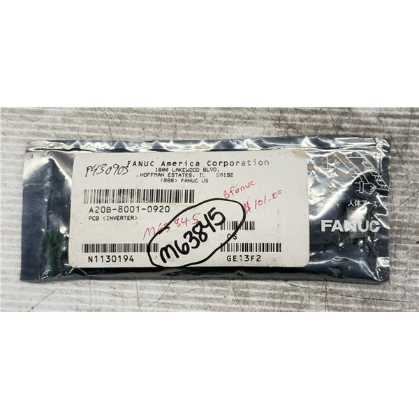 Fanuc #A20B-8001-0920 PCB Inverter Board