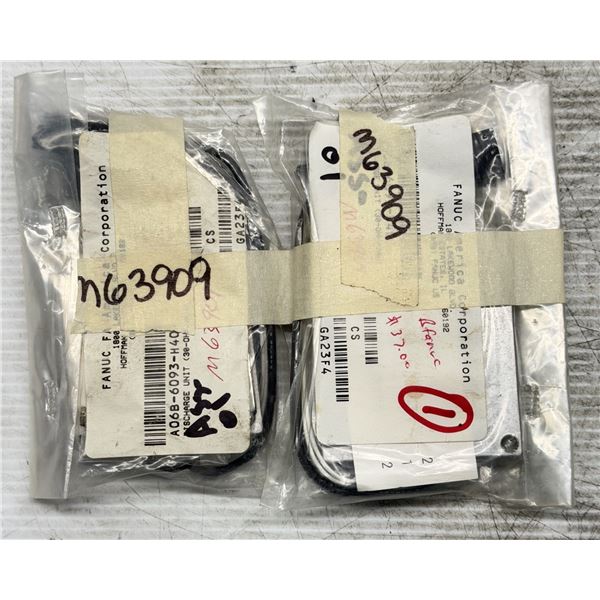 (2) Fanuc #A06B-6093-H401 Servo Cards