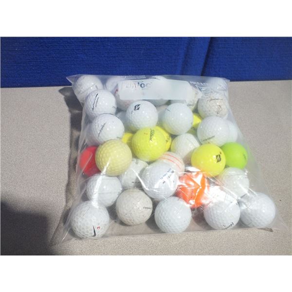 1 Bag Of 48 Assorted Golf Balls