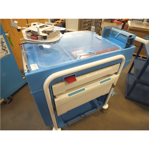 Plastic Tool Cart On Wheels