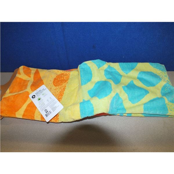 38"x72" 100% Cotton Beach Towel