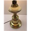 Image 2 : White & Gold Table Lamp