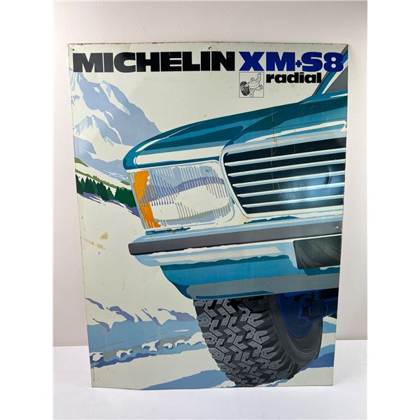 Michelin XM+S8 Radial Tin Poster
