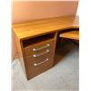 Image 2 : Office Corner Desk & File Drawers