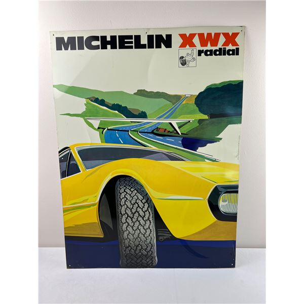 Michelin XWX Radial Tin Poster