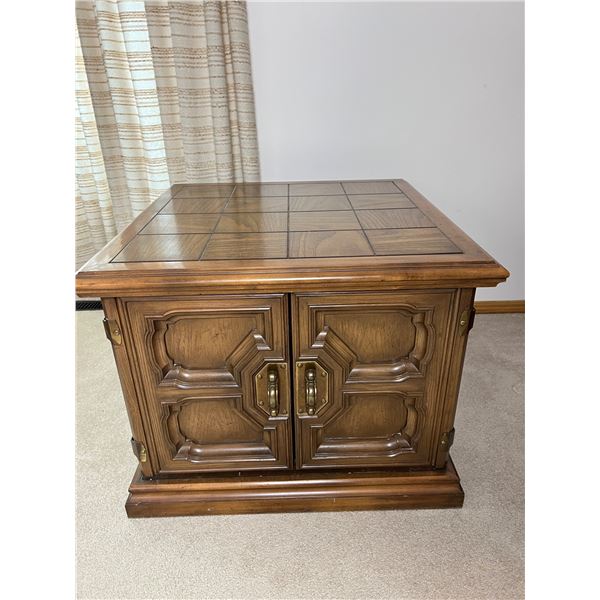 Deilcraft Side Table with Storage