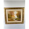 Image 1 : Original Autumn Forest Painting