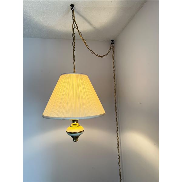Vintage Hanging Swag Lamp