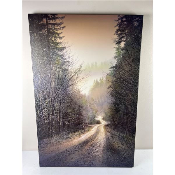 Canvas Forest Print