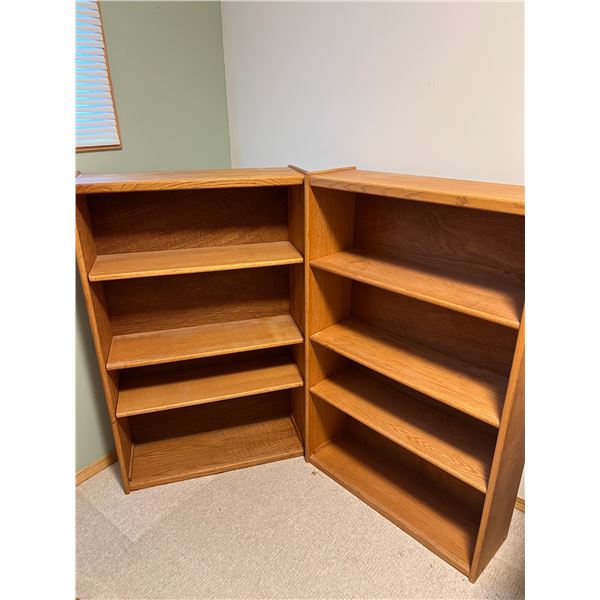 Pair of Wooden Bookshelfs