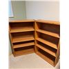 Image 1 : Pair of Wooden Bookshelfs