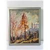 Image 1 : "Dark Wood" by Tom Gale, Oil on Panel