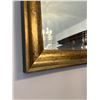 Image 2 : Wall Mirror with a Metallic Gold Frame