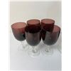 Image 2 : Purple Art Glass Decanter Set