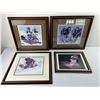 Image 1 : Framed Horse Artwork