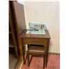 Image 1 : Singer Sewing Machine Table