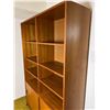 Image 2 : Vintage Bookshelf with Sliding Doors