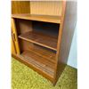 Image 3 : Vintage Bookshelf with Sliding Doors