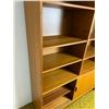 Image 5 : Vintage Bookshelf with Sliding Doors