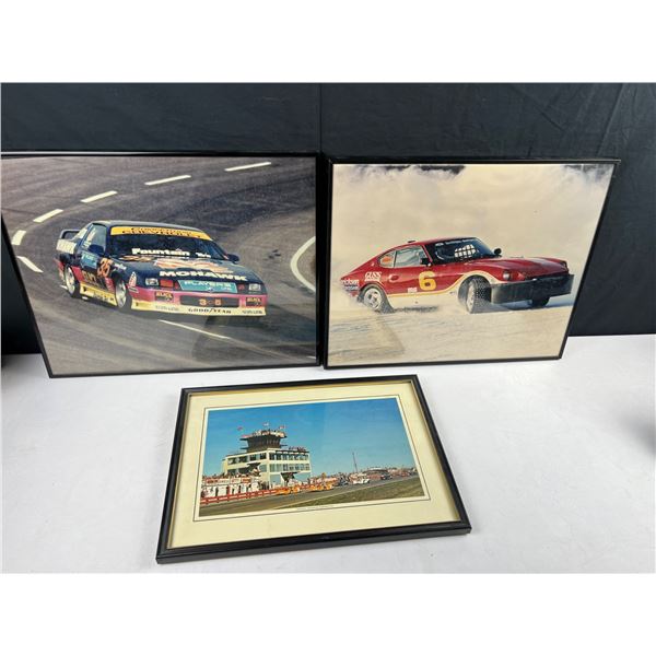 Framed Raceway Posters