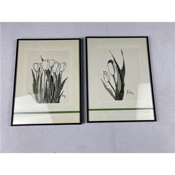 Tulip Watercolour Artwork