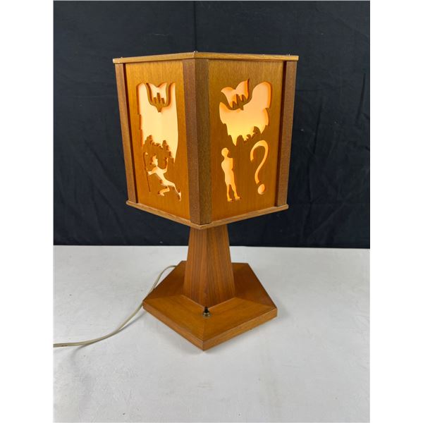 Wooden Storytime Lamp