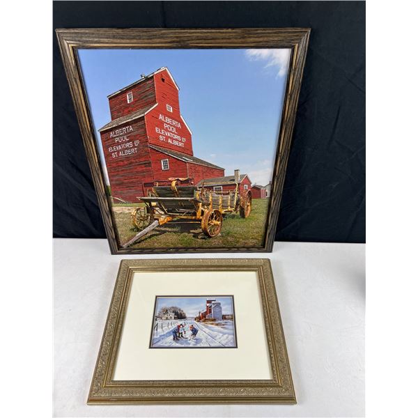 Alberta Grain Elevator Art