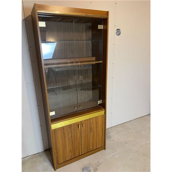Display Cabinet with Glass Doors