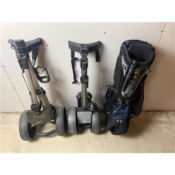 Golf Club Bag & Caddy's