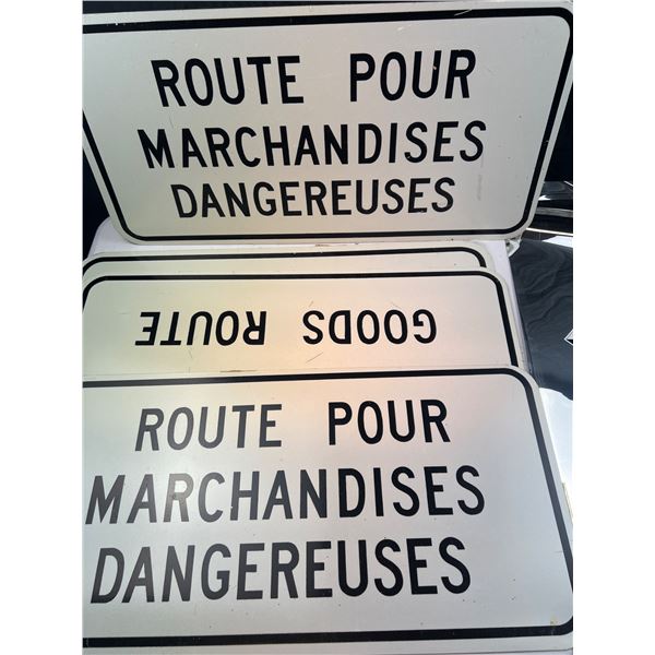 Dangerous Goods Sings & Posters