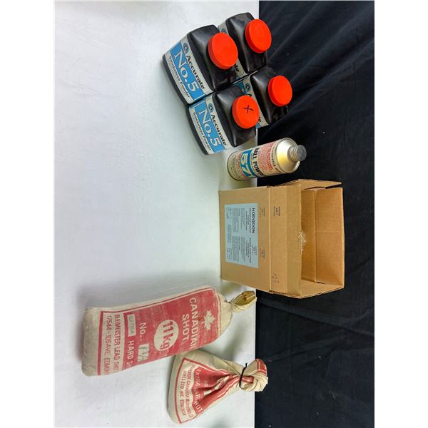 Smokeless Powder & Lead Shot