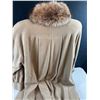 Image 4 : Ladies Formal Coat with Raccoon Collar