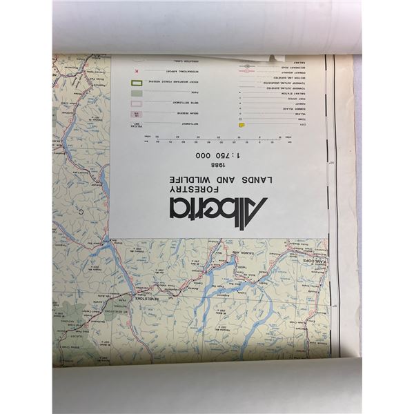 Maps of Alberta