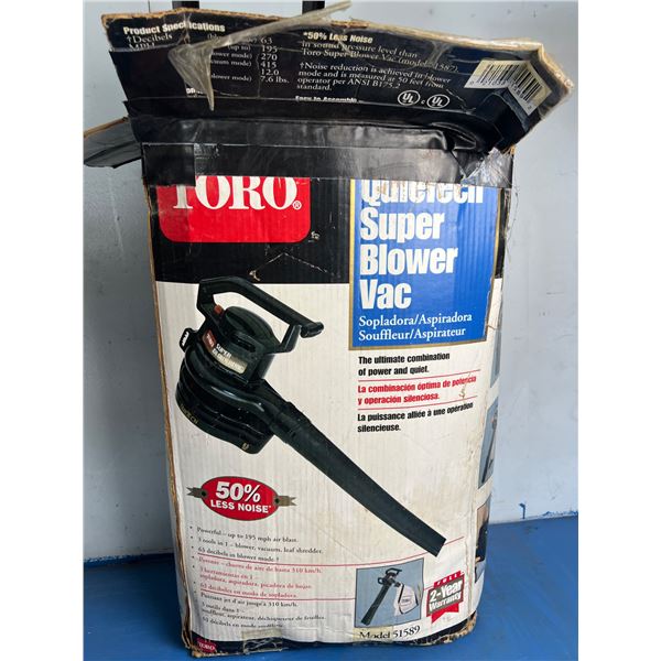 Toro Super Blower Vac