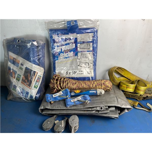 Tarps and Tie Downs