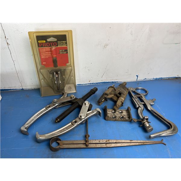 Tool Lot with Jaw Pullers