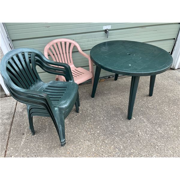 Patio Table and Chairs
