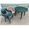 Image 1 : Patio Table and Chairs