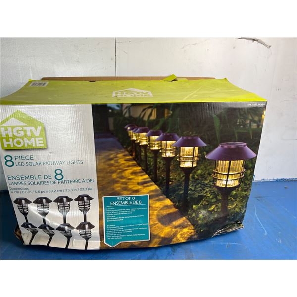 HGTV House LED Solar Pathway Lights