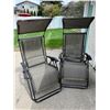 Image 2 : Zero Gravity Chairs with Sun Shades