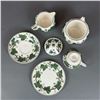Image 3 : 14pc Wedgwood Napoleon Ivy Pattern, Tea Service for 4