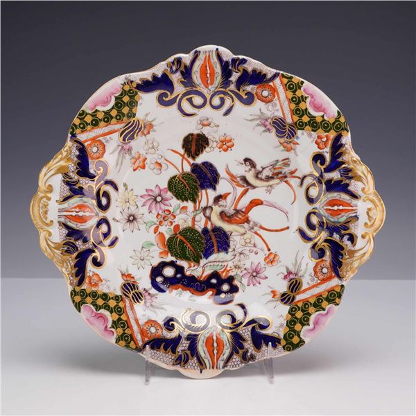 Mason's Patent Ironstone China Scalloped Dessert Dish