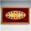 Image 2 : Royal Canadian Mint 1999 Millennium Quarter Coin Framed Set