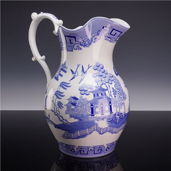 Spode for Williams-Sonoma Home Blue Willow Pitcher