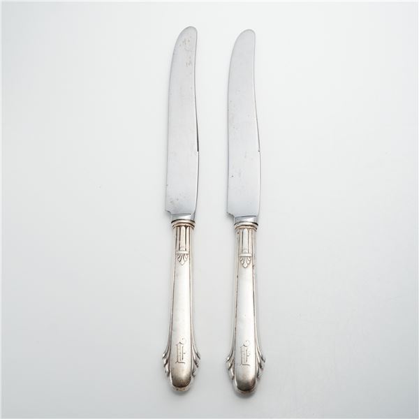 Pair of Gorham Sterling Silver Handled Table Knives