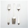 Image 2 : Three Gorham Sterling Silver Forks, Hunt Club Pattern