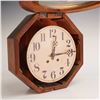 Image 2 : Round Wooden Wall Clock